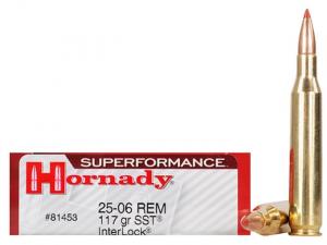 Hornady Superformance .25-06 Rem. 117GR SST 20 Patronen