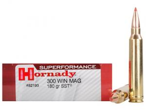 Hornady Superformance .300 Win. Mag. 180GR SST 20 Patronen