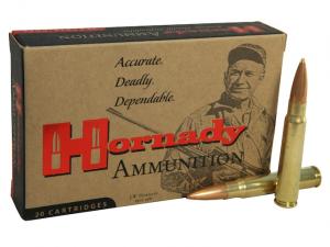 Hornady Vintage Match 8x57 IS 196GR BTHP Match 20 Patronen