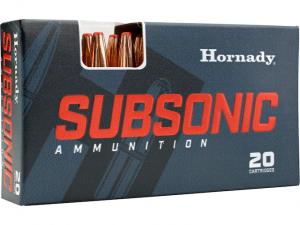 Hornady Subsonic .45-70 Govt. 410GR Sub-X 20 Patronen