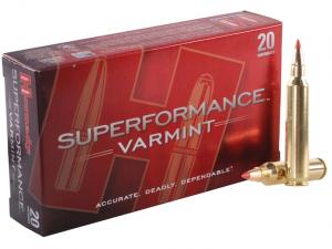 Hornady Superformance Varmint .204 Ruger 32GR V-Max 20 Patronen