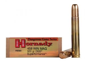 Hornady Superformance .458 Win. Mag. 500GR SST 20 Patronen