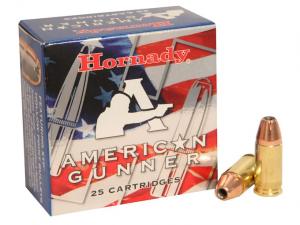 Hornady American Gunner 9mm Luger 115GR XTP 25 Patronen