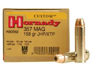 Hornady Custom .357 Mag. 158GR XTP 25 Patronen