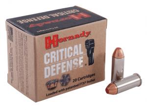 Hornady Critical Defense .44 Special 165GR FTX 20 Patronen