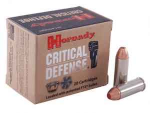 Hornady Critical Defense .45 Colt 185GR FTX 20 Patronen