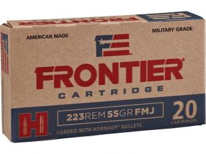 Hornady Frontier .223 Rem. 55GR FMJ 20 Patronen