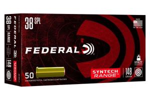 Federal Syntech Range .38 Special 148GR SJW 50 Patronen