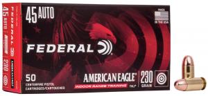 Federal American Eagle Indoor Range Training .45 ACP 230GR TMJ 50 Patronen