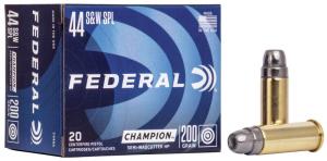 Federal Champion Target .44 S&W Special 200GR SWHP 20 Patronen