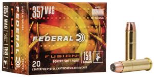 Federal Fusion .357 Mag. 158GR SP 20 Patronen