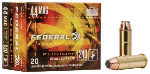 Federal Fusion .44 Rem. Mag. 240GR SP 20 Patronen