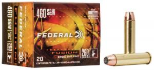 Federal Fusion .460 S&W 260GR SP 20 Patronen