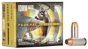 Federal Premium Trophy Bonded Bear Claw 10mm ACP 180GR BSP 20 Patronen