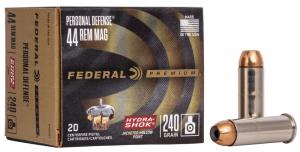 Federal Premium Personal Defense Hydra-Shok .44 Rem. Mag. 240GR JHP 20 Patronen