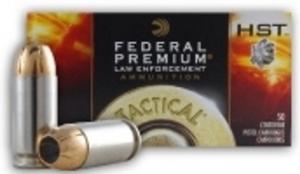 Federal Premium Personal Defense HST Law Enforcement 9mm Luger 124GR JHP 50 Patronen