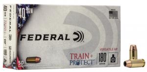 Federal Train+Project .40 S&W 180GR JHP 50 Patronen