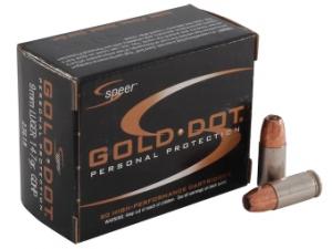 Speer Gold Dot Personal Protection 9mm Luger 147GR GDHP 20 Patronen