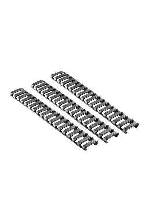 ERGO 18-Slot Ladder Rail Cover für Picatinny 3er Pack