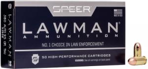 Speer Lawman .380 ACP 95GR TMJ RN 50 Patronen