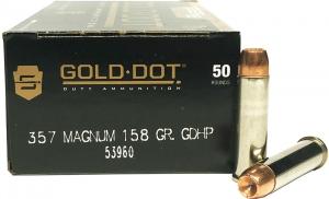 Speer Gold Dot .357 Mag. 158GR GDHP 50 Patronen