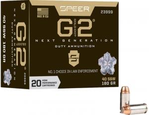 Speer Gold Dot G2 .40 S&W 180GR JHP 50 Patronen