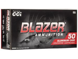 CCI Blazer Clean-Fire .40 S&W 180GR TMJ FN 50 Patronen