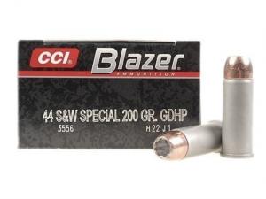 CCI Blazer Aluminium .44 Special 200GR JHP 50 Patronen