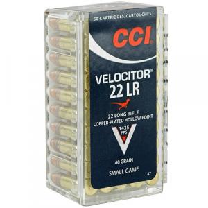 CCI Velocitor .22 LR 40GR CPHP 50 Patronen