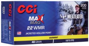 CCI Maxi-Mag Meat Eater .22 WMR 40GR JHP 200 Patronen