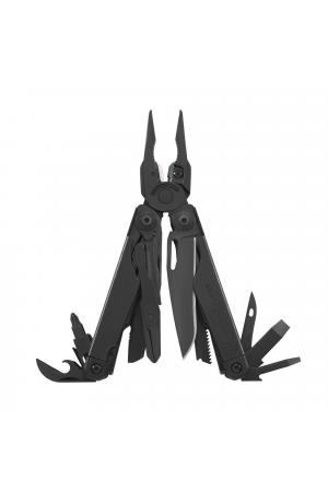 Leatherman SURGE Black, Nylon Holster, Schwarz, L