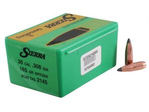 Sierra Geschoss .30/.308 165GR SBT 100 Stück