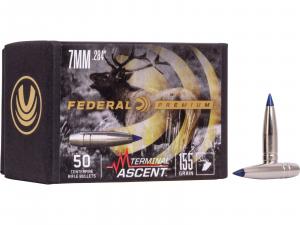 Federal Geschoss 7mm / .284 Terminal Ascent 155GR 50 Stück #PB284TA1