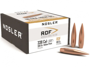 Nosler Geschoss .338/.338 RDF 300GR HPBT 100 Stück