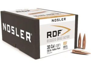 Nosler Geschoss .30/.308 RDF 210GR HPBT 500 Stück