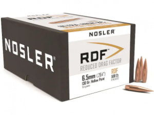 Nosler Geschoss 6,5mm/.264 RDF 130GR HPBT 500 Stück