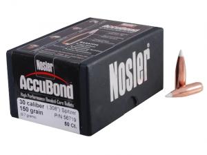 Nosler Geschoss Accubond .30/.308 150GR Spitzer 50 Stück