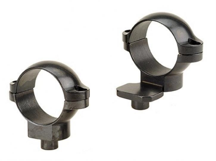 Leupold QR Ringe 25,4mm extended medium gekröpft glänzend schwarz