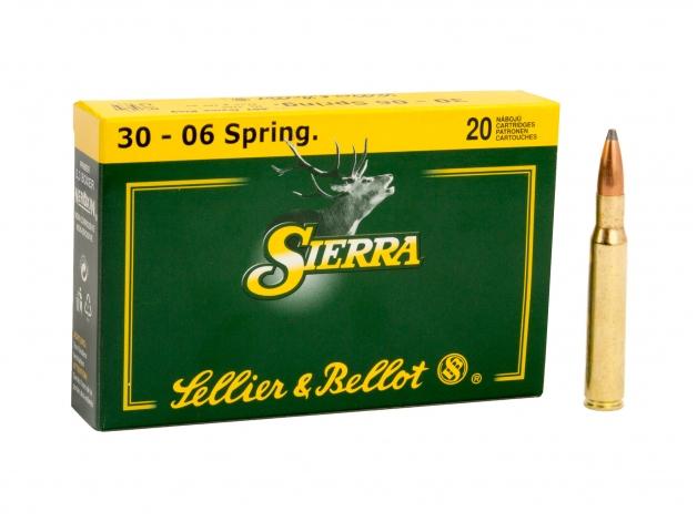 Sellier & Bellot .30-06 Sprg. 11,7g/180GR SBT Sierra GameKing Geschoss 20 Patronen