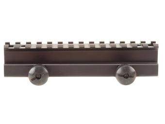 Weaver Single Rail System Base AR-15 Flat-Top matt schwarz