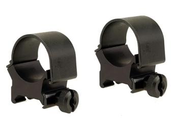 Weaver Top-Mount Weaver-Style Ringe matt schwarz 25,4mm high, BH 8,43mm