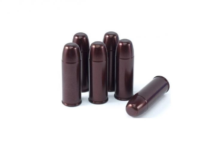 A-Zoom Pufferpatrone Aluminium eloxiert .44 Colt 6er Pack