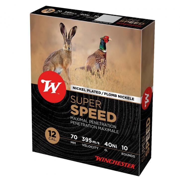 Winchester Super Speed .12/70 40g #4 (3,2mm) 10 Patronen