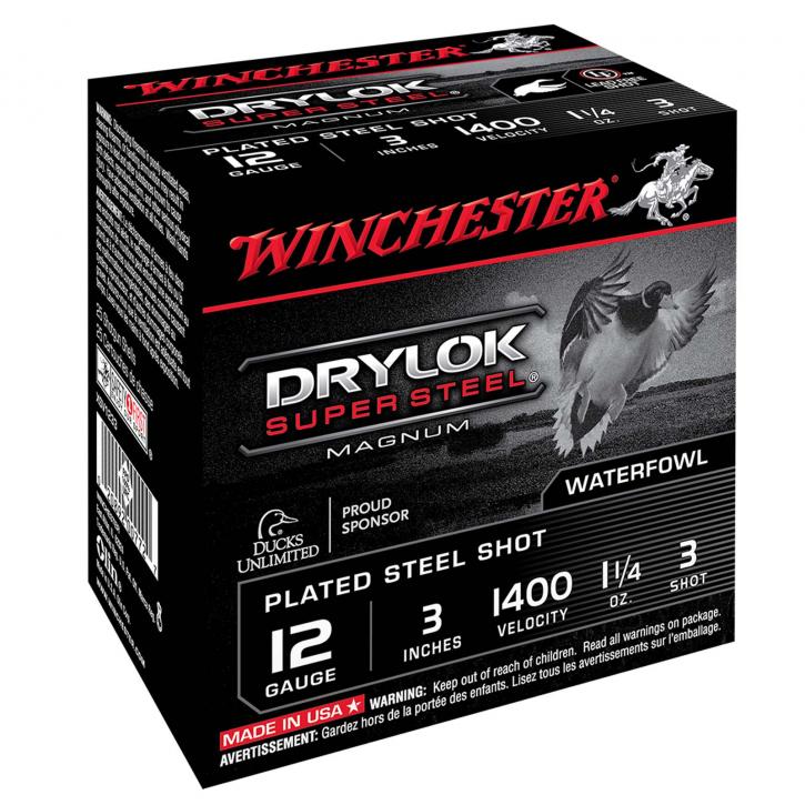 Winchester Drylock Super Steel .12/76 35g #3 (3,5mm) 10 Patronen