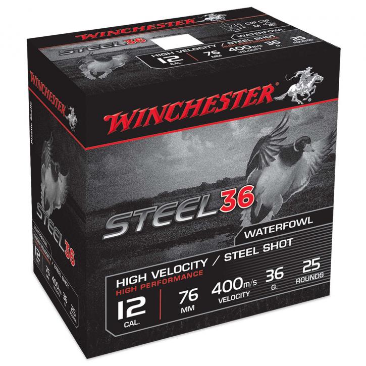 Winchester Steel Magnum .12/76 36g #5 (3,0mm) 10 Patronen