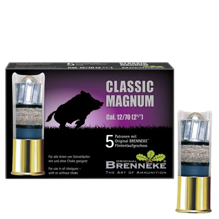 Brenneke Classic Magnum .12/70 31,5g 5 Patronen