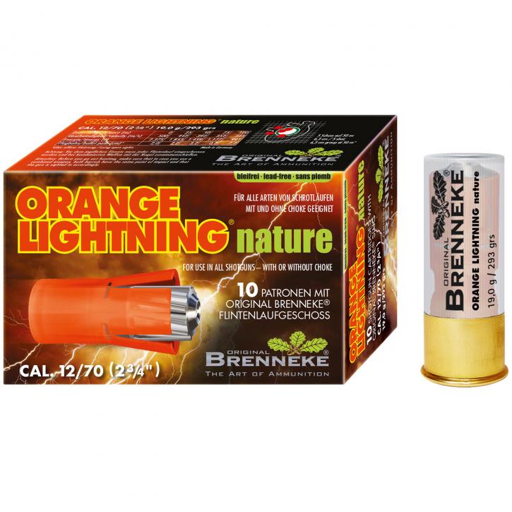 Brenneke Orange Lightning NATURE .12/70 28,4g 10 Patronen