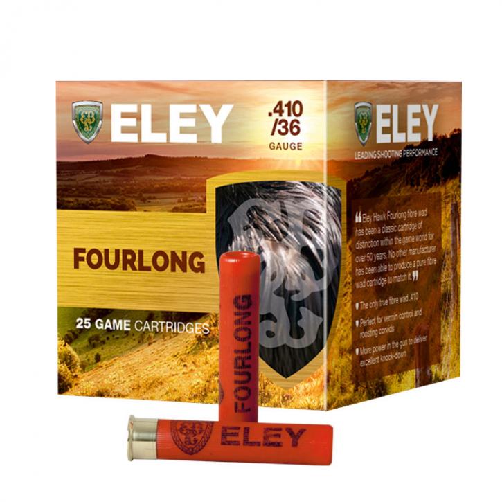 Eley Fourlong .410/65 12,5g #6 (2,6mm) 25 Patronen