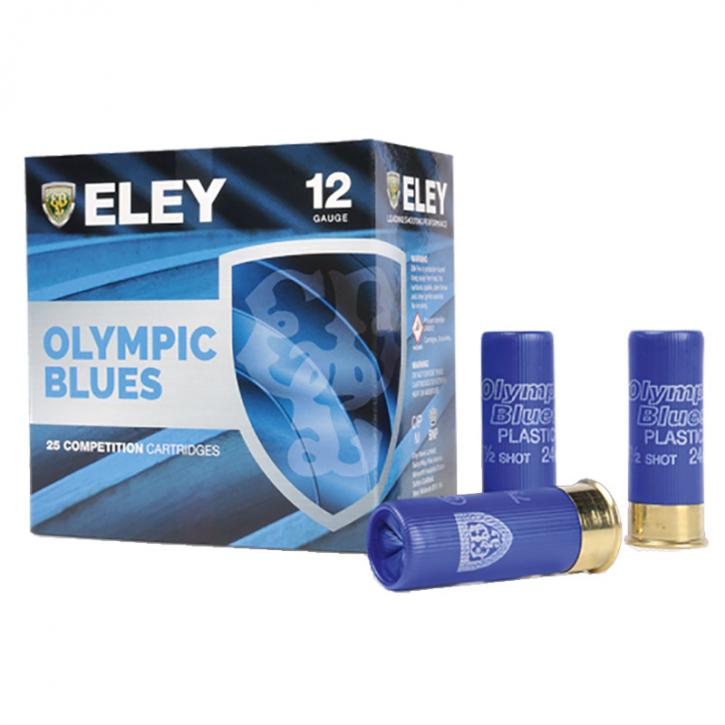 Eley Olympic Blues .12/70 24g #7,5 (2,3mm) Bleischrot 25 Patronen