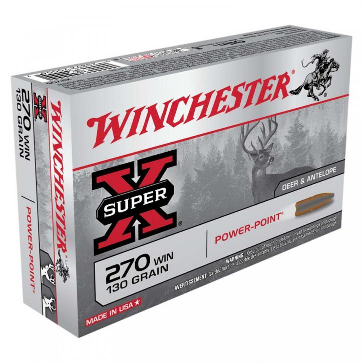 Winchester Super-X .270 Win. 130GR Power Point 20 Patronen